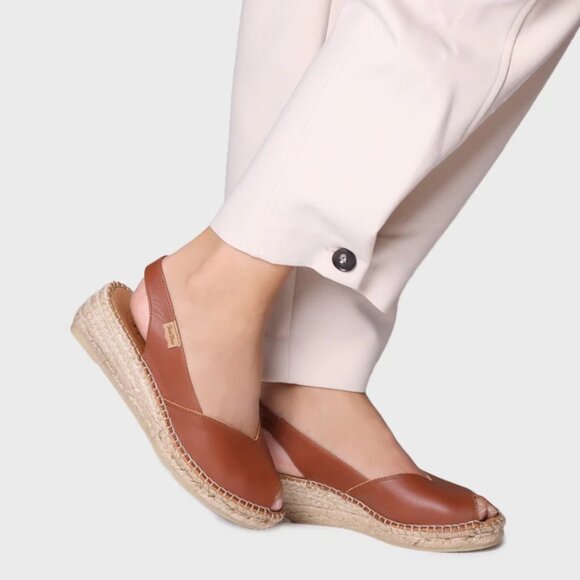 Brand new Toni Pons Wedge espadrilles in leather - BERNIA - Picture 2 of 2